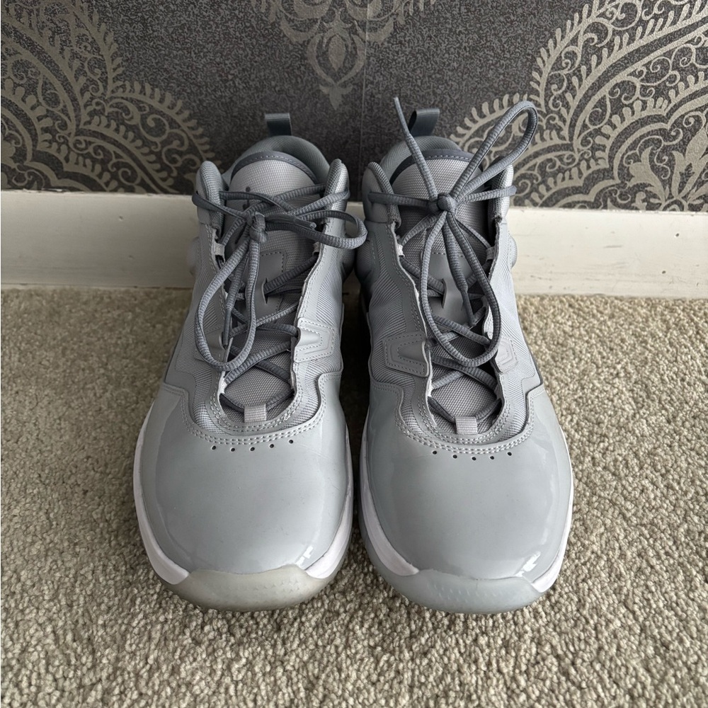 Jordan Gray High Top Basketball Sneakers